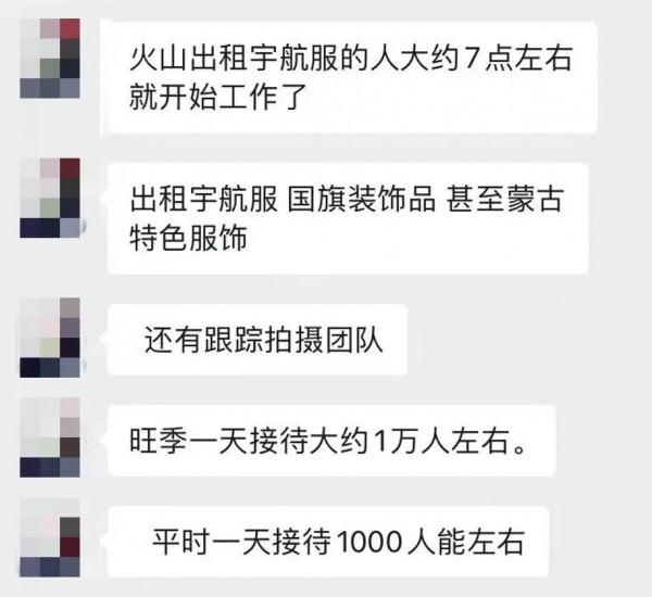 “火山口”租太空服的生意經 “火山口”租太空服的生意經