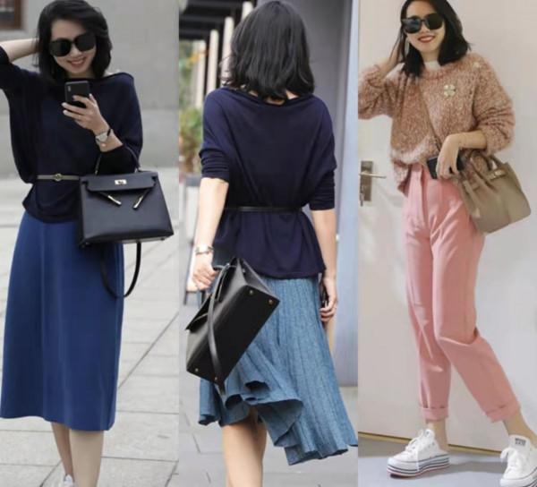 40歲身材“微胖”怎麼穿？她120斤，照樣將基礎款穿得優雅又時尚