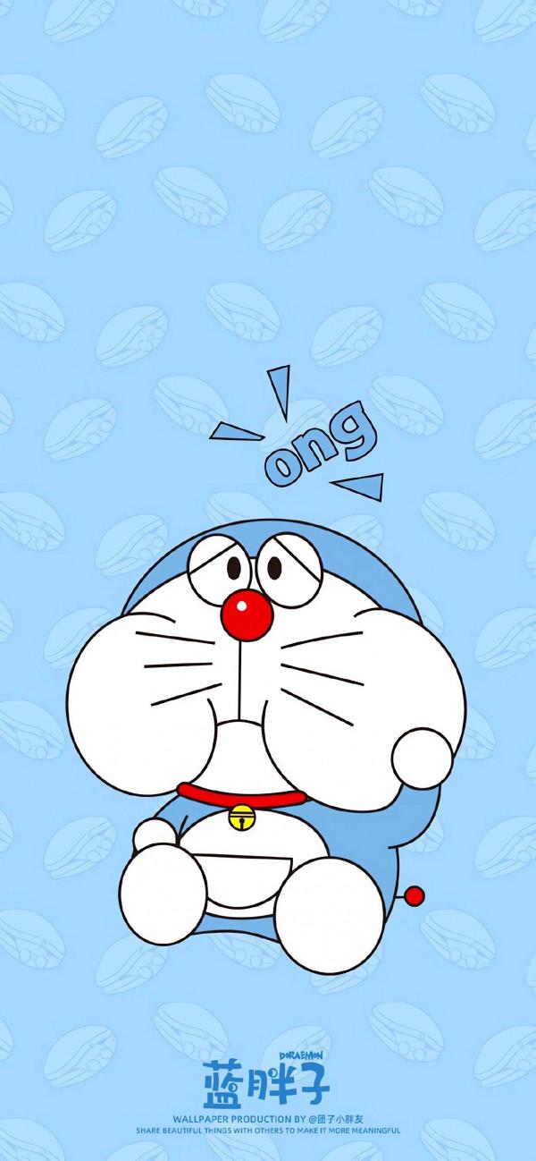 哆啦A夢 | 藍胖子4K高畫質全面屏手機桌布
