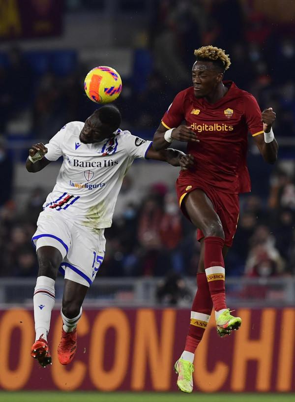 足球——意甲:羅馬平桑普多利亞 足球——意甲:羅馬平桑普多利亞