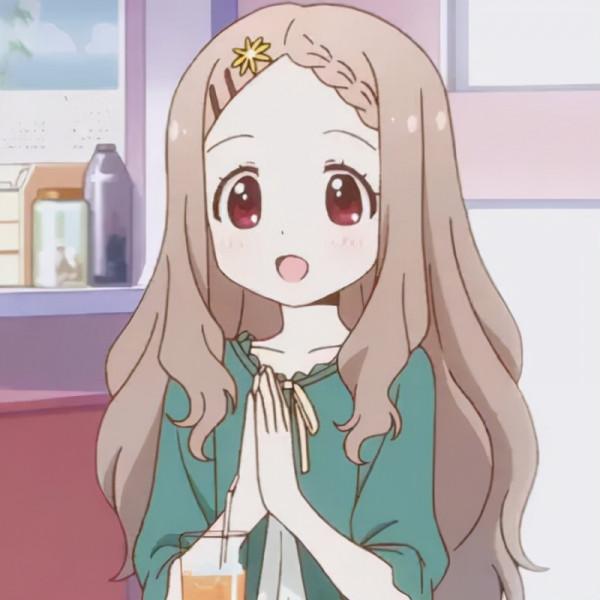 怦然心動的男女生動漫頭像