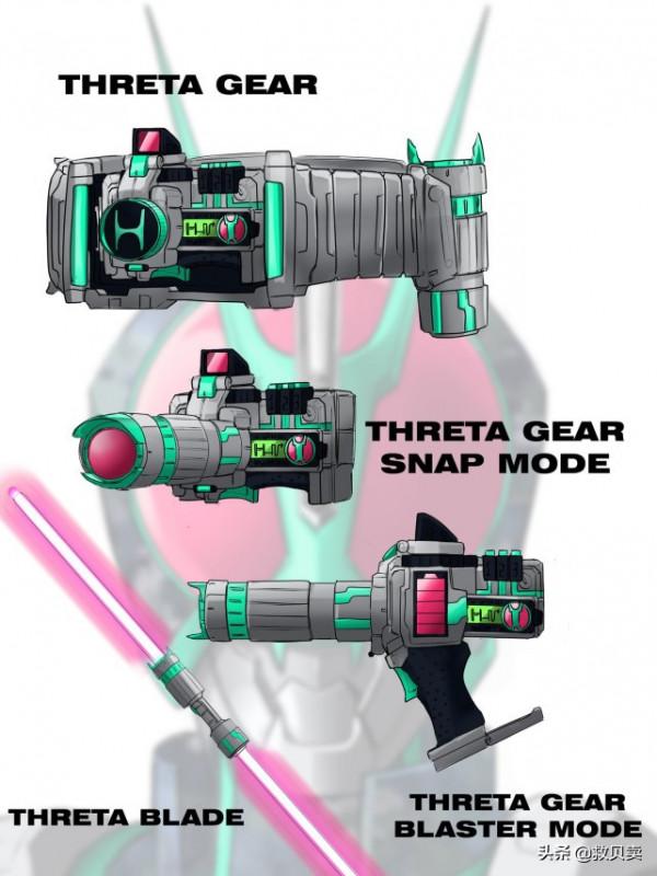 假面騎士：以Faiz為原型設計的4位新騎士，馳騎羨慕，刃姐想哭