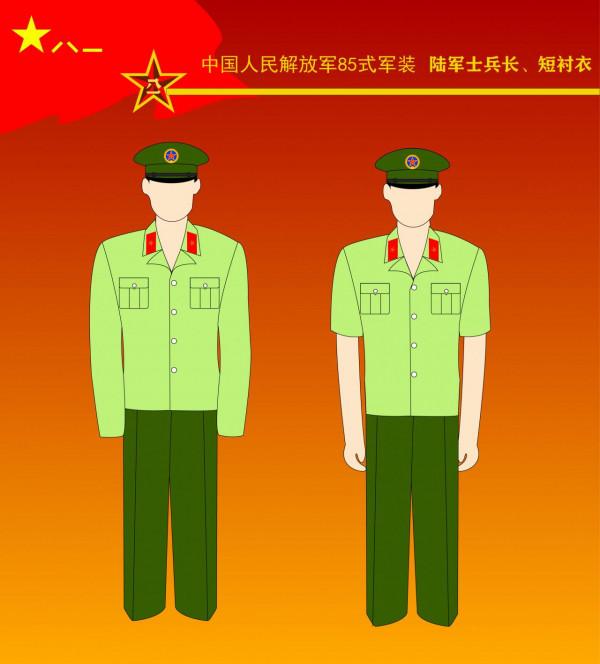 歷史上的解放軍軍裝（二）：85式軍裝服飾的講解，老兵！請入列