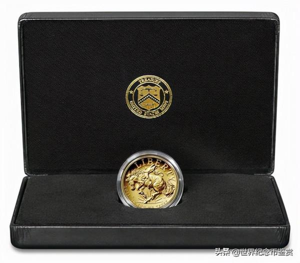 美國自由 2021 年高浮雕金幣