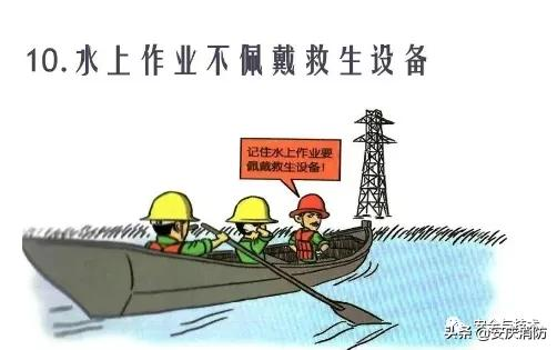 最新安全生產百錯圖及漫畫！（收藏學習）