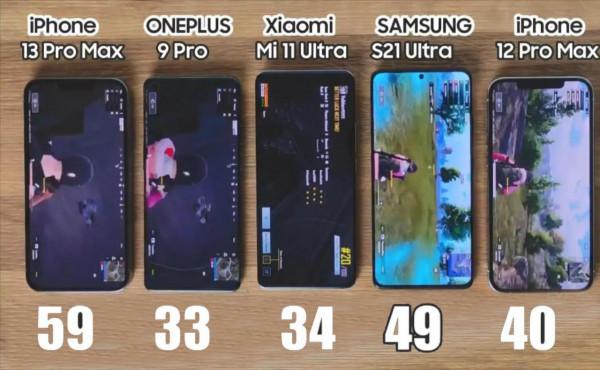 5款旗艦機續航測試：iPhone13promax沒有讓人失望