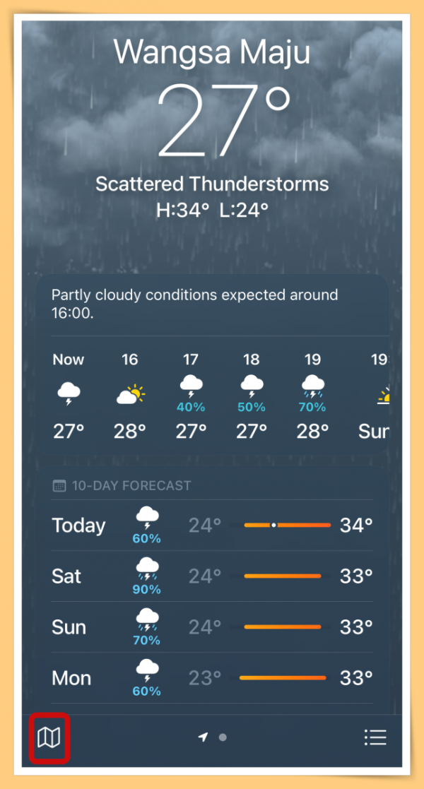 iPhone的Weather只能查天氣？其實還可以做這4件事