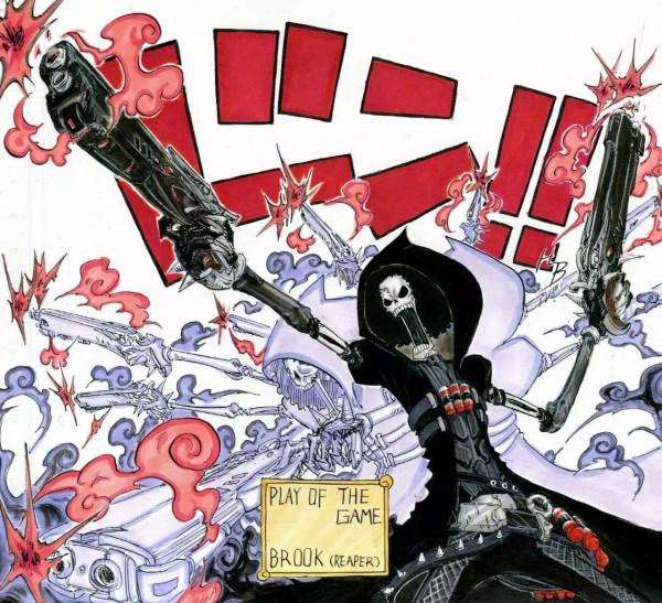 當《海賊王》撞見“守望先鋒”！女帝、娜美我愛了，山治夠帥