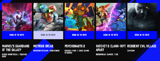 TGA“玩家之聲”獎10強遊戲出爐《FZ地平線5》領先