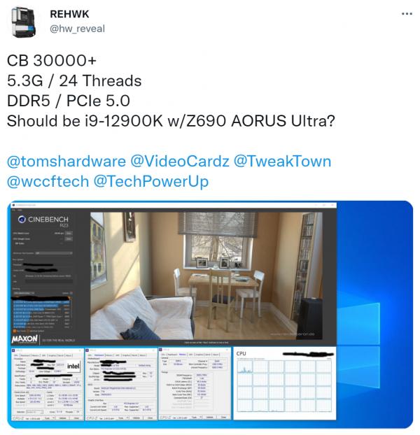 牙膏擠爆了？英特爾12代酷睿i9跑分曝光：輕鬆碾壓5950X