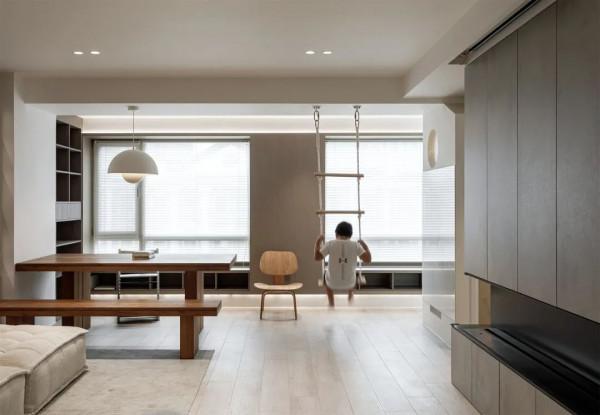 67㎡你敢信？一室改兩室，一家四口，極致敞亮，四分離衛浴