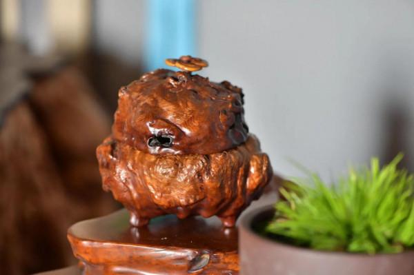 荔枝木 | 三足香爐