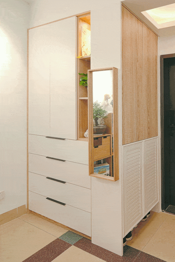 90㎡老舊二手房，不用任何拆改，變身為超實用婚房