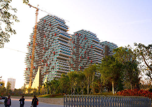海南奇葩酒店大樓,建築就像棵大樹,極具吸引力,令人不可忽視 海南奇葩酒店大樓,建築就像棵大樹,極具吸引力,令人不可忽視