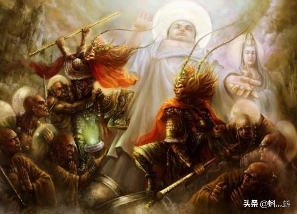 論花果山武裝力量，孫悟空毫無戰術，一戰就耗盡了精銳七十二洞