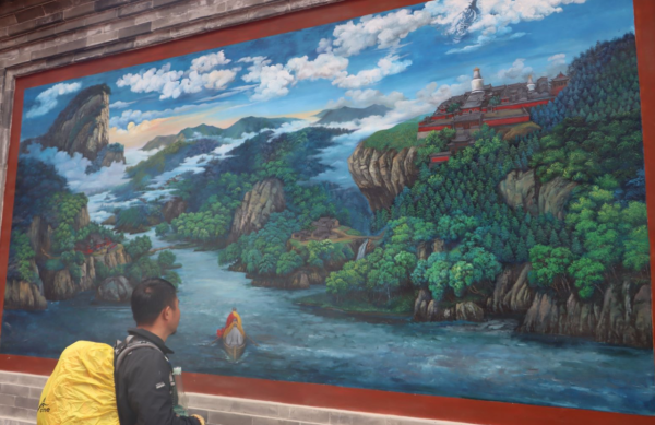 徒步五臺山，大霧中前行，風雲變幻，有計劃去的帶好裝備