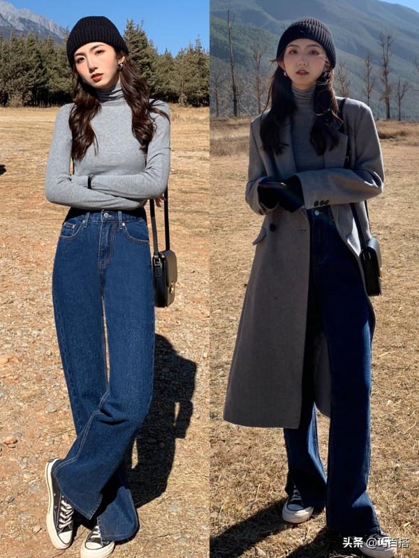 腿型不好別亂穿褲子，秋冬認準這三條，助你穿出一雙“超模腿”