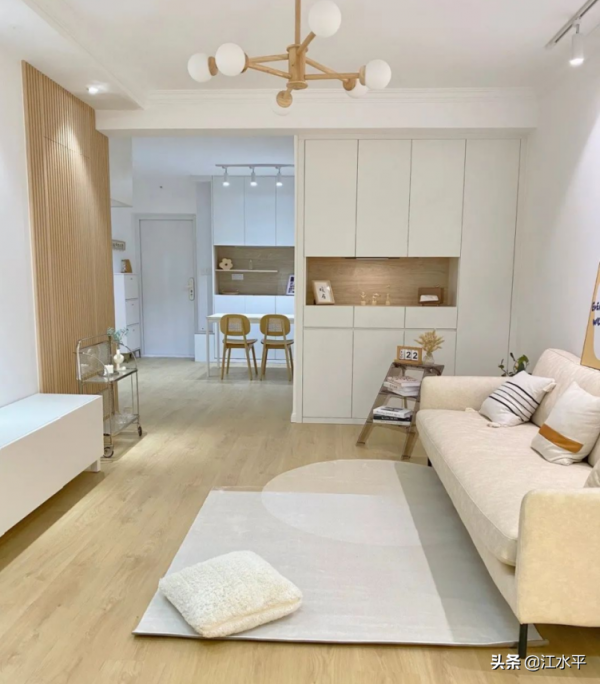 62平小戶型裝修案例，簡單裝修美觀且實用，邊邊角角都可以利用