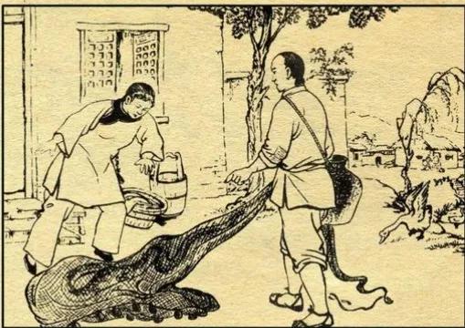 聊齋故事：黃鱔望月