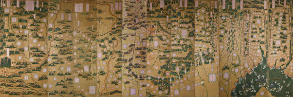 國博《九邊圖》屏首次公開展示 全面展現明代長城全貌 | 文物活起來