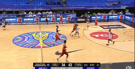 女籃世預賽-中國隊大勝馬裡2戰全勝 提前一輪鎖定世界盃資格