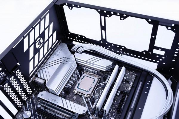 12代intel系統-C34視界內白外黑ATX水冷整機show