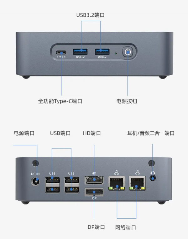 Morefine推出S500+迷你電腦：最高配Ryzen 9 5900HX