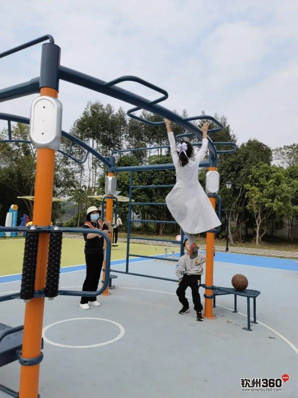 火了！欽江一江兩岸受歡迎，健身驛站人氣滿滿