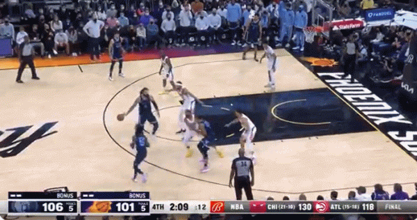 絕殺預演!莫蘭特第四節還剩2分鐘時完成超級滯空2+1 絕殺預演!莫蘭特第四節還剩2分鐘時完成超級滯空2+1