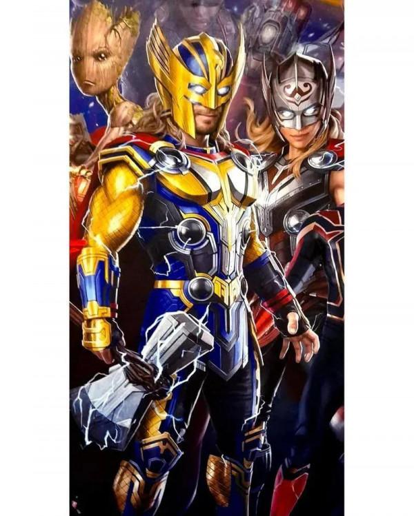 MCU新一階段海報洩露！黑豹更換扮演者，雷神擁有新的力量