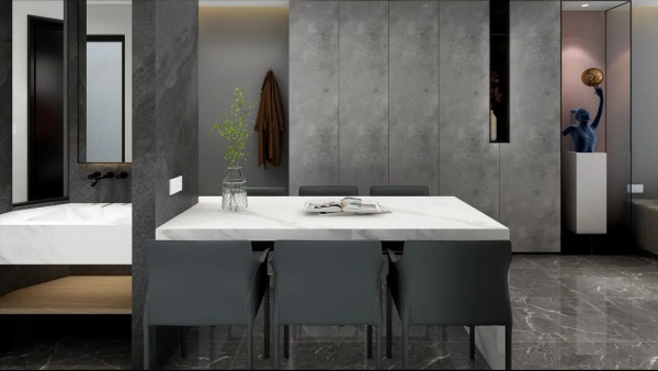 86㎡丨2房變3房後也有別墅般超大廚房，大平層既視感