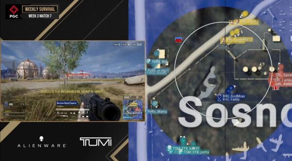 PGC第三週生存賽第7局 Pero猶豫不決錯失機會 GBL吃雞