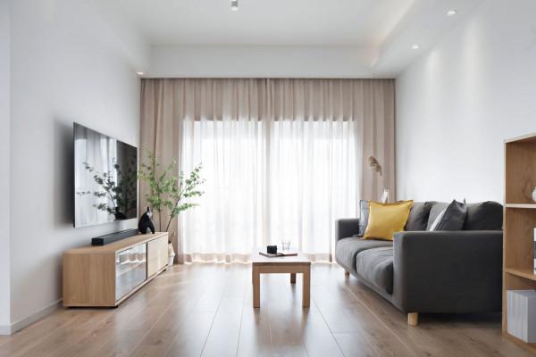 年輕人都喜歡的“簡單裝修”，LDK設計的78㎡兩居室，值得收藏
