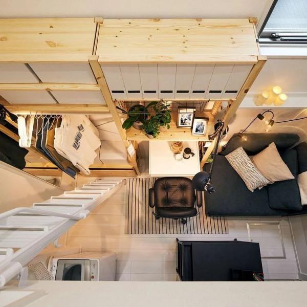 日本網友“一人居”公寓走紅ins,面積10㎡,功能齊全,生活精緻 日本網友“一人居”公寓走紅ins,面積10㎡,功能齊全,生活精緻