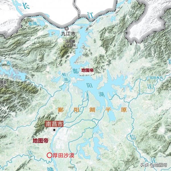 我國西北沙漠多，湖南、江西也有沙漠？