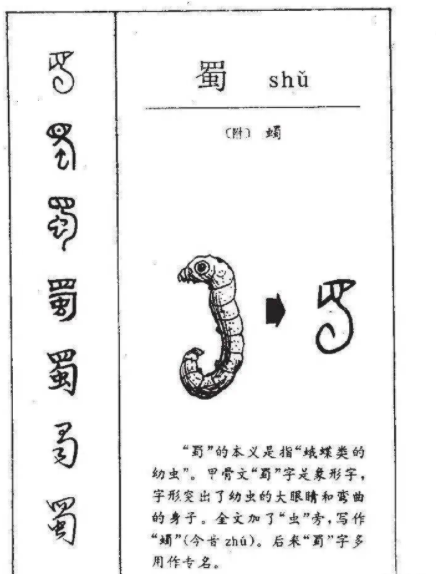四川簡稱蜀,可有沒有想過,為什麼要叫蜀?到底和蠶有何關聯? 四川簡稱蜀,可有沒有想過,為什麼要叫蜀?到底和蠶有何關聯?