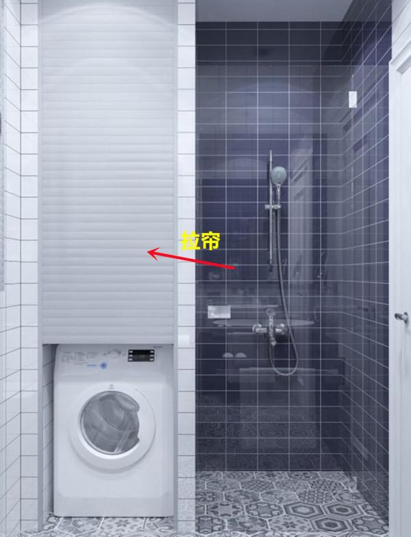 洗衣房不是隻能在陽臺,衛生間多砌一堵牆,佔地就1㎡沒讓人失望 洗衣房不是隻能在陽臺,衛生間多砌一堵牆,佔地就1㎡沒讓人失望