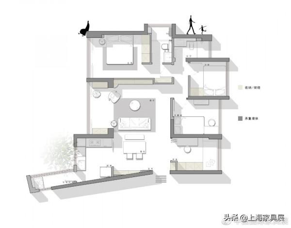87㎡裝出四房?不侷促,還有超夢幻的“日落燈”,看完我酸了 87㎡裝出四房?不侷促,還有超夢幻的“日落燈”,看完我酸了