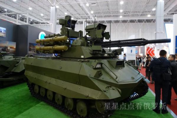 俄軍在敘利亞測試的作戰機器人“天王星-9”計劃裝備俄軍部隊使用