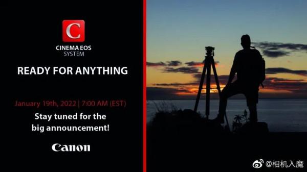 傳聞佳能19號將釋出EOS R5c