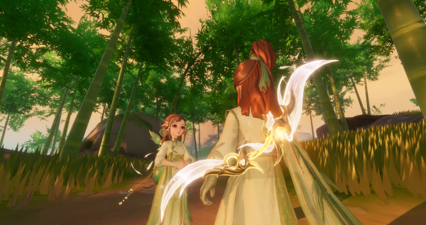 冬天裡的一抹綠色，尋芳戲全新外觀來襲！夢幻西遊三維版