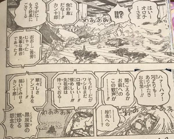 海賊王1030話：錦衛門被斬成兩段都未死亡，堪十郎這次是真倒了