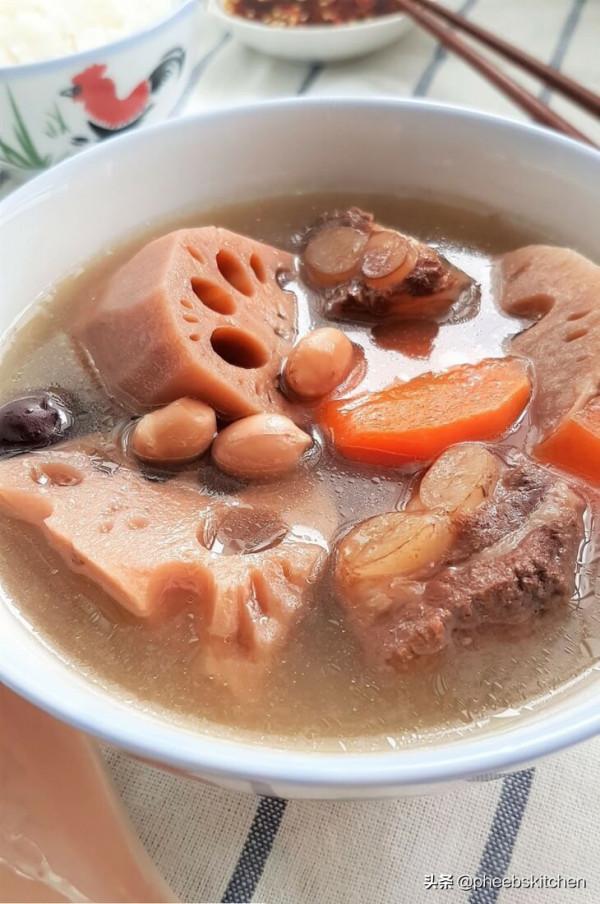 廣東靚湯，蓮藕排骨湯，營養又好喝的排骨湯做法原來這麼簡單