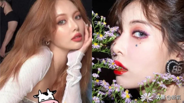 她這眼睛，好像上紅毯前臨時去割的哦...