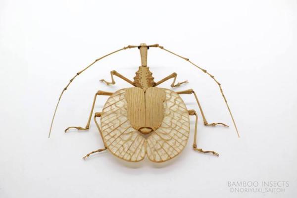 精緻細膩惟妙惟肖的竹製昆蟲 精緻細膩惟妙惟肖的竹製昆蟲