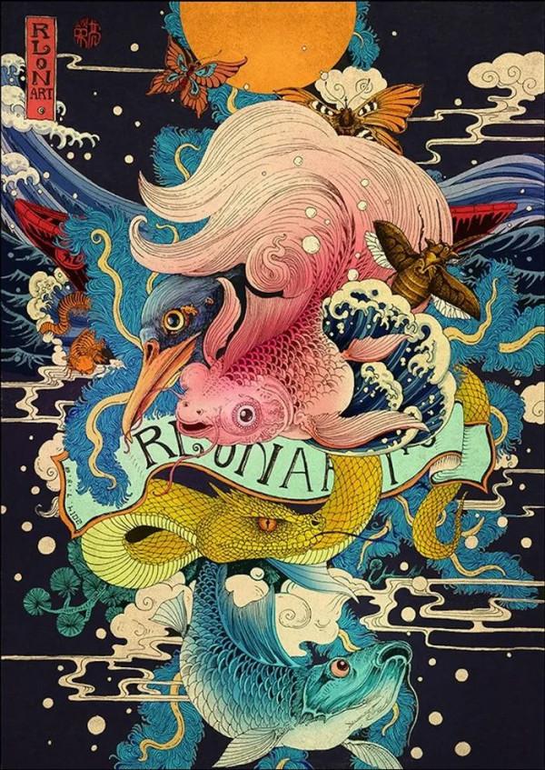 LV、Gucci簽約的9位頂尖插畫家