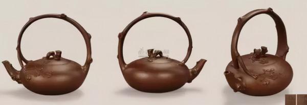 中國工藝美術大師周桂珍紫砂拍品欣賞