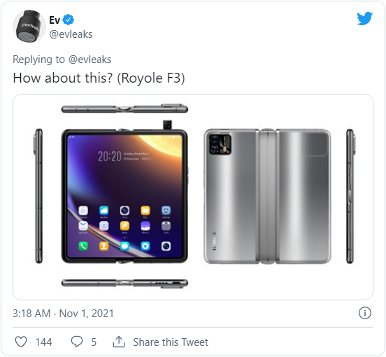 柔宇FlexPai 3摺疊屏新機概念渲染圖曝光