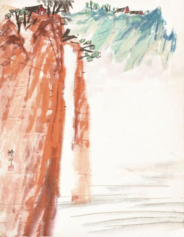 蜀中三傑,李瓊久山水欣賞 蜀中三傑,李瓊久山水欣賞