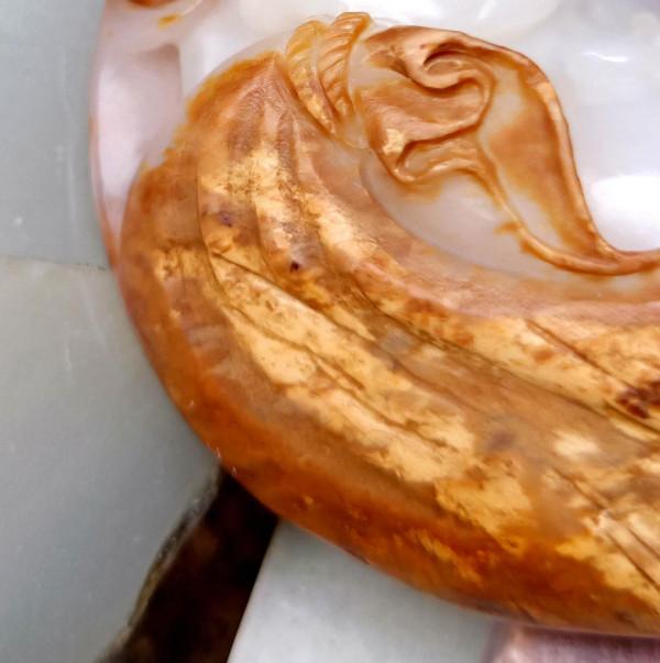 一塊有七個色的和田籽料值多少錢? 一塊有七個色的和田籽料值多少錢?